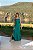 Vestido Longo Verde com Sobreposição - Via Sampa - Imagem 7