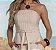 Conjunto Feminino Linho Top e Short com Renda - Via Sampa - Imagem 3