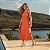 Vestido Midi Coral Detalhes Acrílico Via Sampa - Imagem 3
