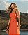 Vestido Midi Coral Detalhes Acrílico Via Sampa - Imagem 4