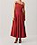 Vestido Feminino Maxi Midi com Pregas - Meia Loka - Imagem 3