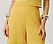 Calça Feminina Pantalona Amarelo Mostarda - Meia Loka - Imagem 3
