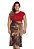 Saia com Estampa Floral e tule Plus Size | TN Plus - Imagem 1