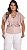 Blusa de Crepe Jabot Rose Plus Size | TN Plus - Imagem 3