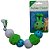 Brinquedo dental multi bolas Lagarta de tecido com guizos e catnip para gatos Feline Clean - Imagem 2