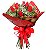 Buque de 12 rosas vermelhas - Imagem 1