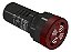 Sinalizador tipo Buzzer (Alarme/Sirene) Visual e Sonoro LED 22mm 70dB - Imagem 1