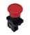 Botão de Emergência Plástico Vermelho Com Trava (Gira para Destravar) Com 1NF - Imagem 1