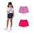 Shorts de cotton com brilho cor pink - Imagem 2