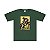 Camisa em meia malha cor verde floresta com puff na estampa - Imagem 2