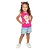 Regata feminina em cotton glitter, com estampa de gatinho - Imagem 1