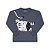 Camisa masculina de meia malha moulinê e estampa de zebra - Imagem 3