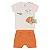 Conjunto masculino em meia malha, moletinho e aplique interativo - Imagem 4