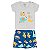 Conjunto masculino meia malha e moletinho bichinhos - Imagem 2