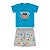 Conjunto masculino basket, meia malha, moletinho estampado - Imagem 3