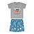Conjunto masculino basket, meia malha, moletinho estampado - Imagem 5