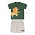 Conjunto masculino leão, meia malha e moletinho jet - Imagem 3
