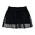 Saia de tule com brilho e shorts de cotton embutido - Imagem 3