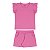 Conjunto feminino de malha poá com pérolas - Imagem 3