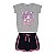 Conjunto feminino de meia malha e moletinho com glitter - Imagem 3