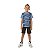 Camiseta masculina em meia malha com estampa frente e verso - Imagem 1