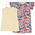Vestido feminino de telinha sublimada e cotton - Imagem 2