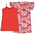 Vestido feminino de telinha sublimada e cotton - Imagem 4