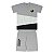 Conjunto masculino em meia malha e moletinho - Imagem 2