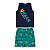 Conjunto masculino de meia malha e tactel estampado Urban - Imagem 3