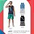 Conjunto masculino de meia malha e tactel estampado Urban - Imagem 5