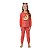 Pijama feminino que brilha no escuro, estampa ursinho lua - Imagem 1