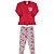 Conjunto moletinho flame e cotton cor cereja - Imagem 2