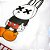 Camiseta Masculina Mr. Bunny Mickey Branca - Imagem 7