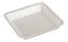 BANDEJA DE ISOPOR B1 RASA 100 UNIDADES -  15 CM X 15 CM - Imagem 1