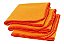 FLANELA LARANJA 28 X 48CM UND 12 UNDIDADES - Imagem 2