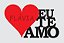 Plaquinha Para Namorados - Coração + Eu te Amo em PVC - Imagem 4