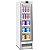 Freezer  Expositor Vertical Frost Free para Sorvetes  296 Litros VF28  Metalfrio - Imagem 1