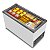 Freezer Expositor Horizontal Para Sorvetes 399L Metalfrio NF40Supra - Imagem 2