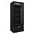 Freezer Dupla Ação Porta de Vidro 531L Metalfrio VF55AH AllBlack - Imagem 1