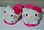 Pantufa Hello Kitty (tamanho único) - Imagem 3