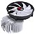 COOLER PROCESSADOR GAMER AMD PCYES NÓTUS A LED VERMELHO AM4 AM3+ AM3 AM2+ FM2 - Imagem 4