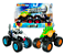 2 CARRINHOS RODA LIVRE MONSTER TRUCK FURIOUS MACHINES MUTT E STEGO - Imagem 1