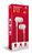 FONE COM FIO INTRA AURICULAR C3TECH EP-07WH BRANCO - Imagem 4