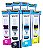 TINTA EPSON CORANTE MASTERPRINT MP 664 672 673 674 - Imagem 2