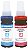 TINTA EPSON CORANTE MASTERPRINT MP 673 LIGHT CYAN LIGHT MAGENTA 100 ML - Imagem 2