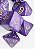 KIT 7 DADOS PARA RPG ROXO PEROLADO CÓDIGO 833 - Imagem 2