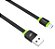 CABO MICRO USB 2A 1 METRO C3TECH CB-100BK CARGA E DADOS - Imagem 3