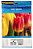 FILME ADESIVO BRILHANTE BRANCO MASTERPRINT A4 135G 10 FOLHAS - Imagem 1