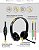 FONE COM MICROFONE PC NOTE C3TECH PH-120BK - Imagem 4