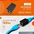 CONECTOR EMENDA EXTENSOR RJ45 PLUSCABLE LA-E10 PARA CABO DE REDE - Imagem 4